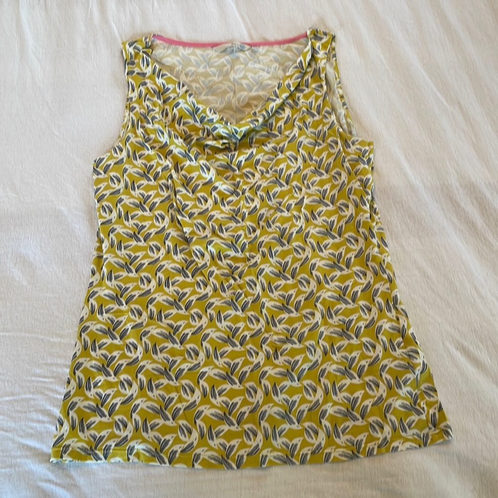Boden sleeveless cotton shirt.